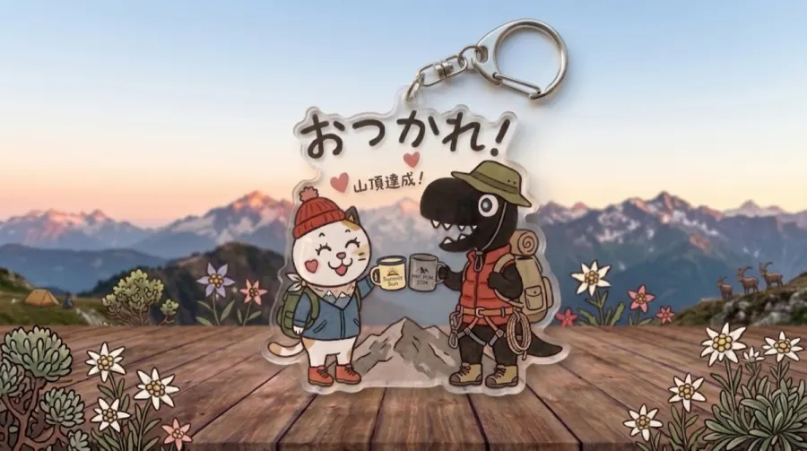 おつかれ！アクリルキーホルダー